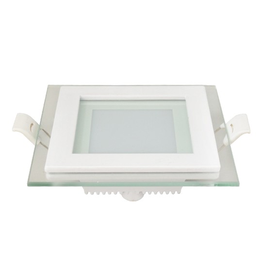 Panel LED stakleni ugradni kocka 6W 6500K — slika 3