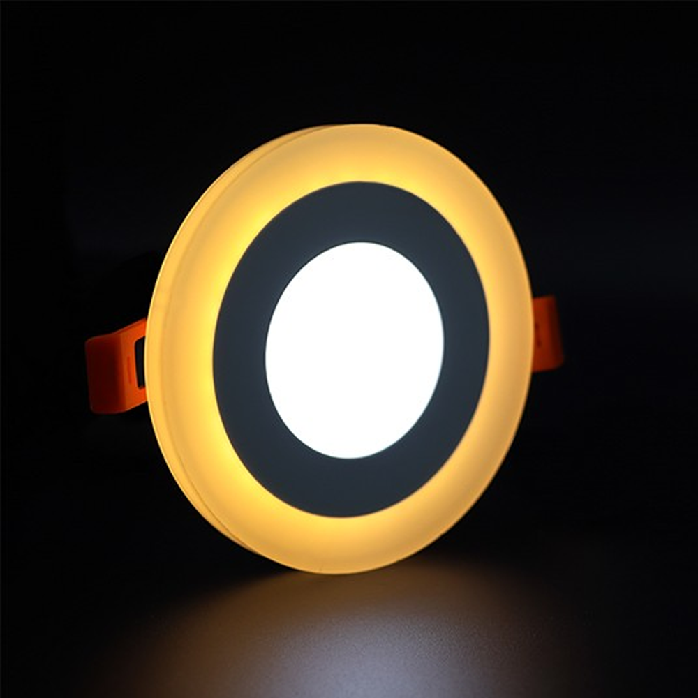 Panel LED ugradni okrugli MM3UO-D 3+3W 3000K+6500K — slika 1
