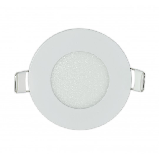 Panel LED ugradni okrugli 3W 3000K — slika 1
