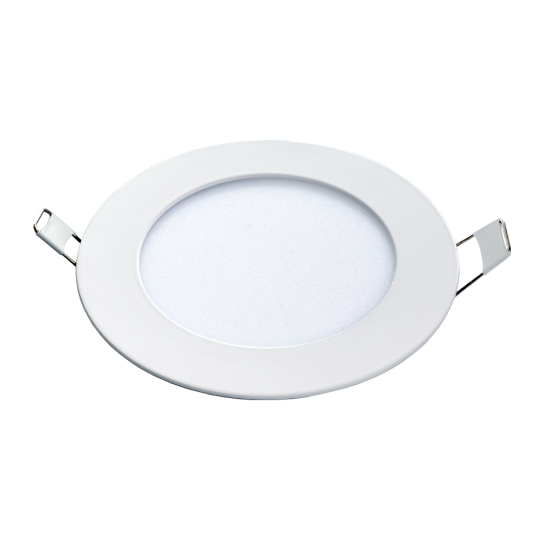 Panel LED ugradni okrugli 6W 4000K — slika 1
