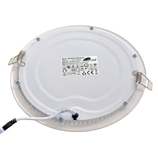 Panel LED ugradni okrugli 18W 6500K 1500lm — slika 2