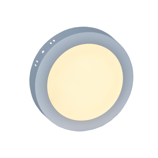 Panel LED nadgradni okrugli 18W 3000K — slika 1