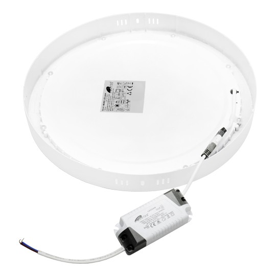 Panel LED nadgradni okrugli 24W 4000K — slika 3