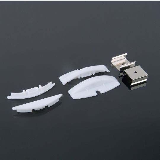Aluminijumski profil za LED trake podni MA608 2000x52x8mm set sa difuzerom — slika 4