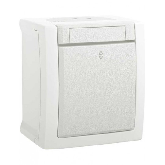Prekidač naizmjenični OG beli 10A 250V IP54 WPTC4003-2WH EU2 PACIFIC Panasonic — slika 1