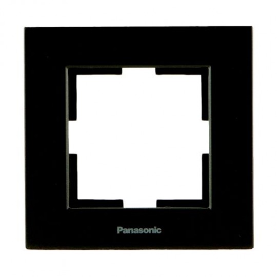 Okvir jednostruki Panasonic crni WKTF0801-2BL EU4, Karre Plus — slika 1