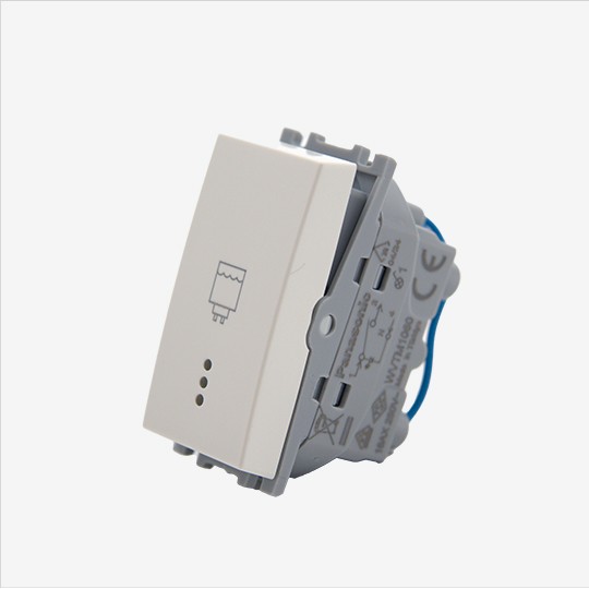 Prekidač za BOJLER Panasonic 1M INDIKATORSKI sa indikatorom beli 16A WT8(WVTT10021WH)01 EU2 Thea Modular — slika 2