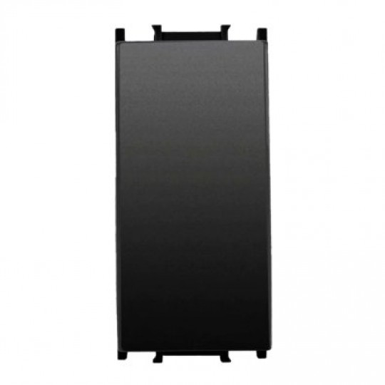 Poklopac maske (slepi modul) Panasonic 1M  crni WVTR1701-4BL EU2 Thea Modular — slika 1