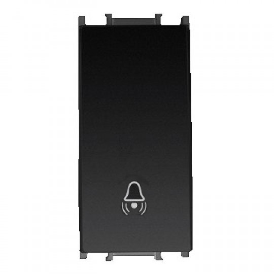 Poklopac mehanizma taster zvona Panasonic 1M crni  WVTR1019-4BL EU2 Thea Modular — slika 1