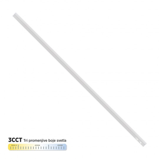 Strijela LED CCT 18W 118 cm 165~265V M2082 bijela T5 sa prekidačem — slika 1