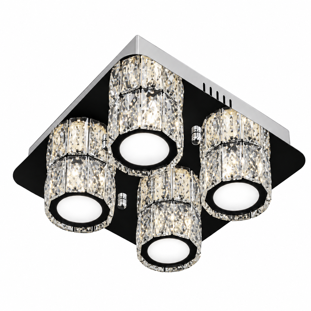 Luster plafonski kristal LED 20W 3000K-6000K MX3006-4 — slika 3