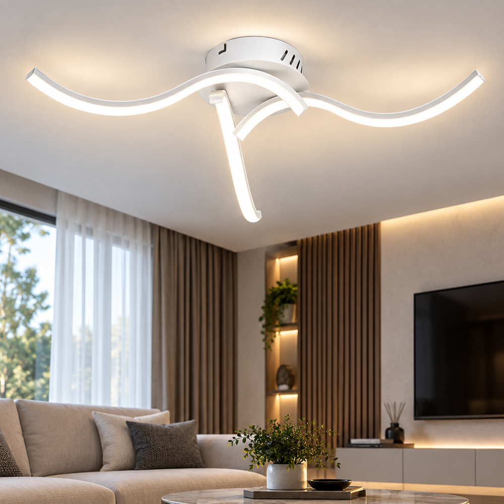 Luster plafonski LED bijeli MX2061-3 23W  3000K-4000K — slika 1