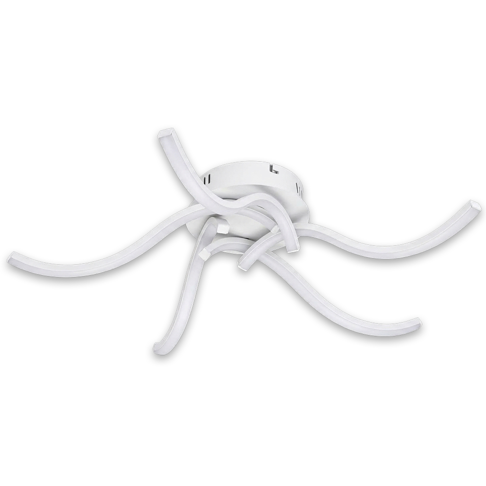 Luster plafonski LED bijeli MX2061-5 38W 3000K-4000K — slika 2