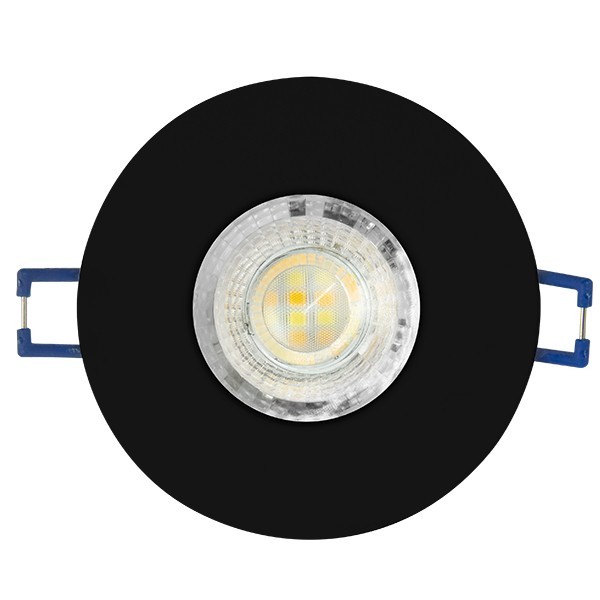 Spot ugradni LED fiksni 3-5-7W 3CCT Φ90 IP54 crni — slika 1
