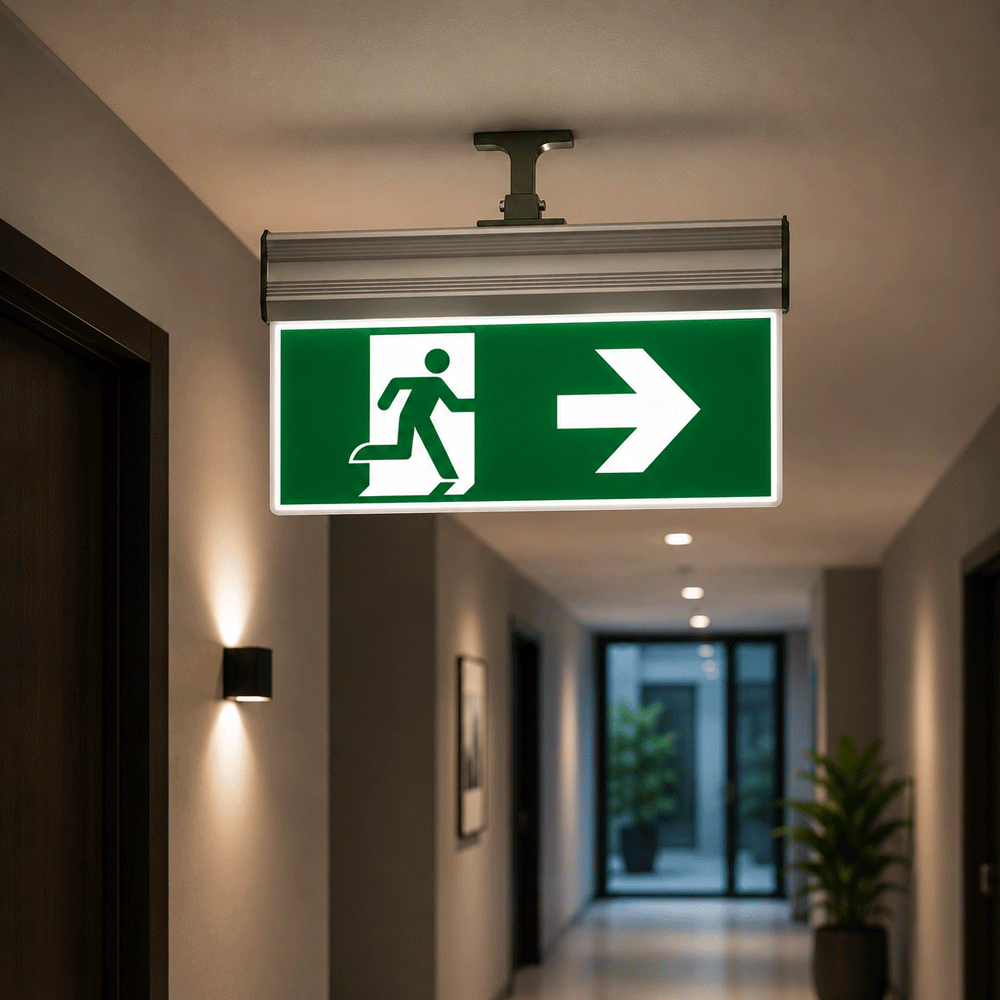 Lampa panik LED nadgradna viseća plafonska 12 SMD 2W — slika 2
