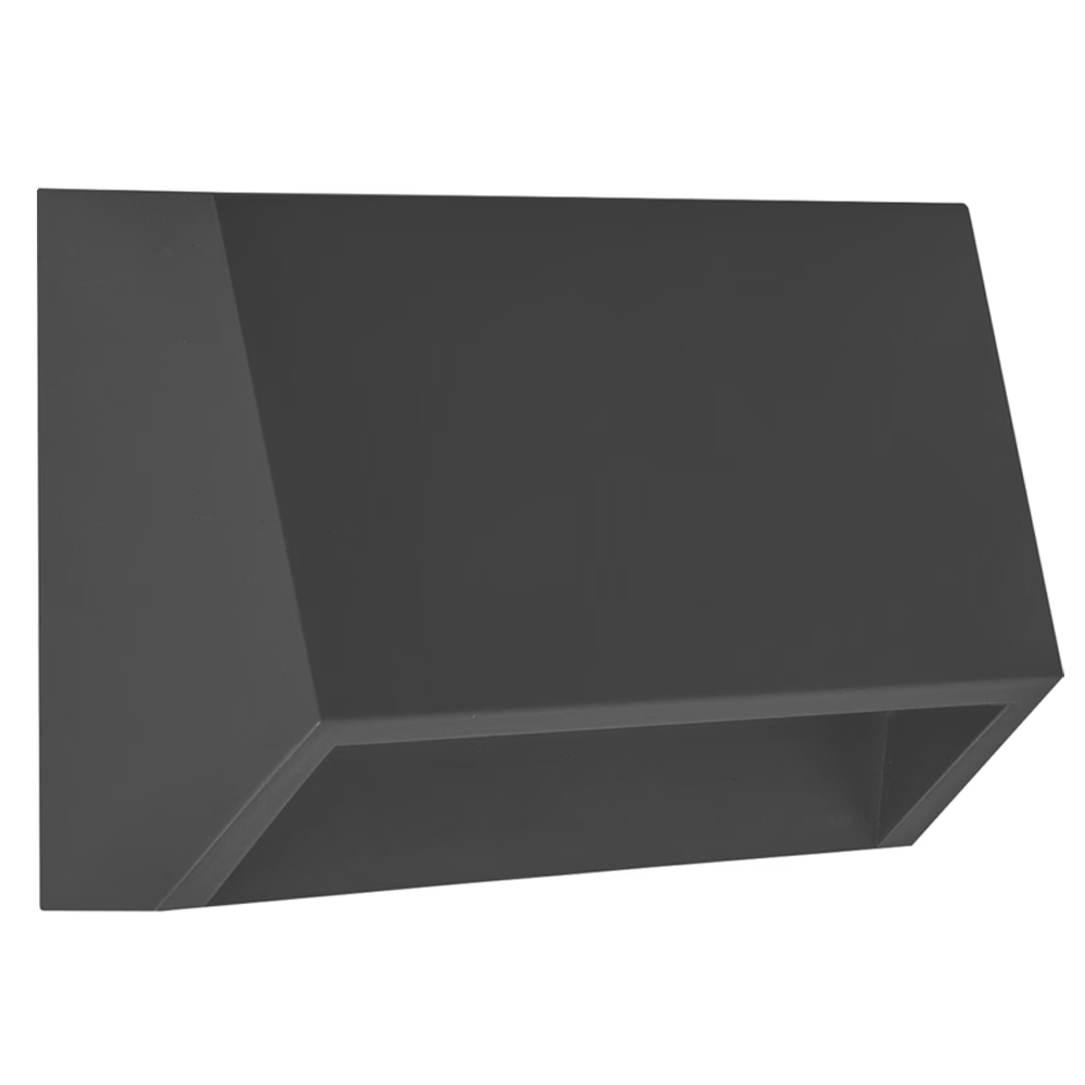 Lampa spoljna zidna LED slim crna 3W IP65 3CCT ŠxV 160x70mm — slika 1
