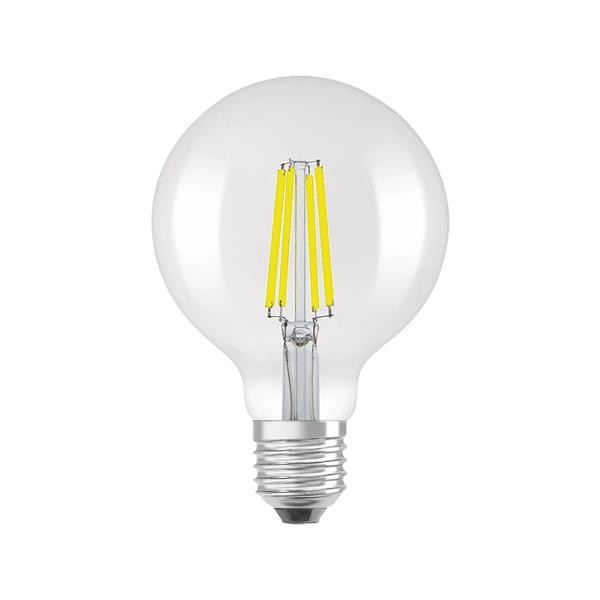 Sijalica LED Filament G95 4W 3000K E27 220V bistra — slika 1