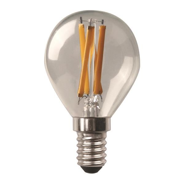 Sijalica LED E14 filament G45 4.2W 480lm 4000K — slika 1
