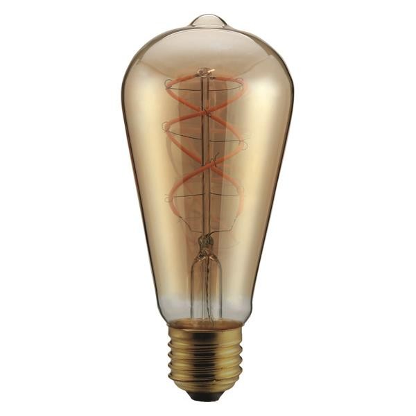 Sijalica LED E27 ST64 5W filament dimabilna 300lm 2000K GOLD — slika 1