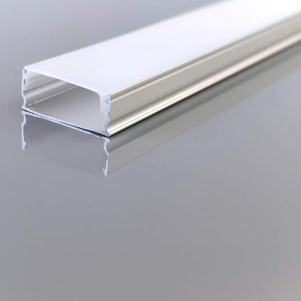Pofil Aluminijumski nadgradni 2000x14,5x8,8 9 — slika 1
