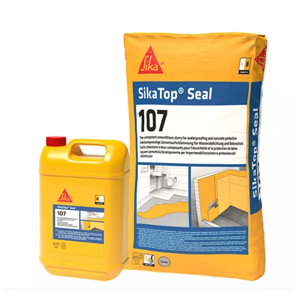 Hidroizolacija  SIKA 107 20-5kg SEAL za zaštitu betona od vlage i vode — slika 1