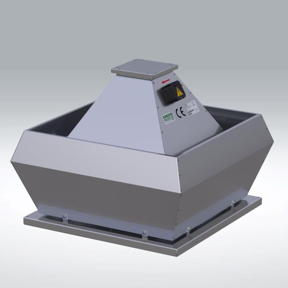 Ventilator  CTF-280 krovni radijalni vertikalni 550 W — slika 1