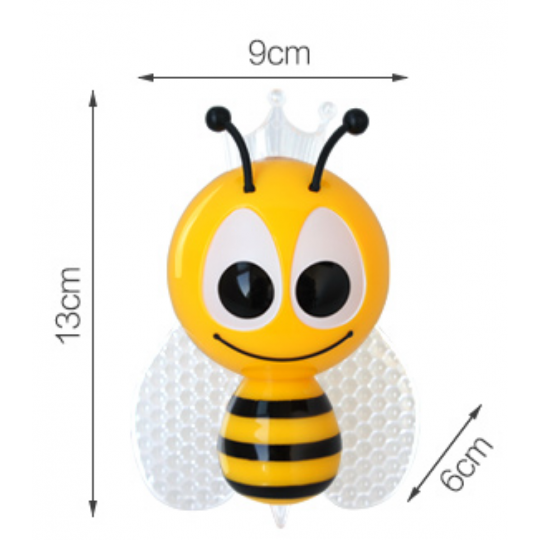 Lampa noćna LED  M8085L pčelica 0.4W LED 6400K  sa senzorom dan/noć Mitea lighting — slika 2