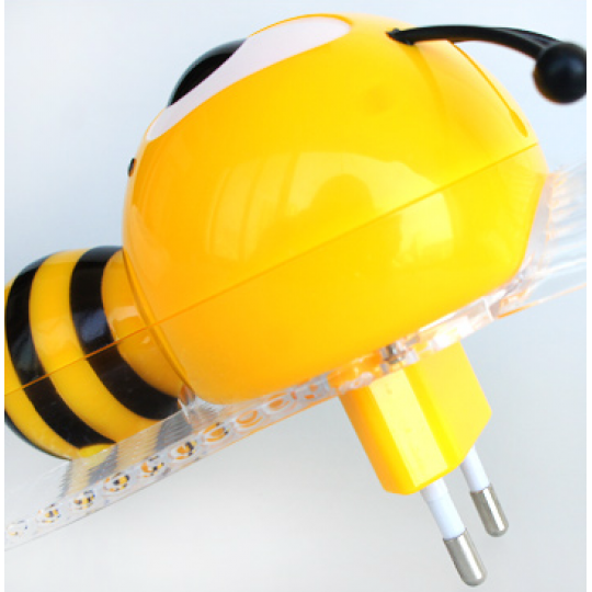 Lampa noćna LED  M8085L pčelica 0.4W LED 6400K  sa senzorom dan/noć Mitea lighting — slika 4