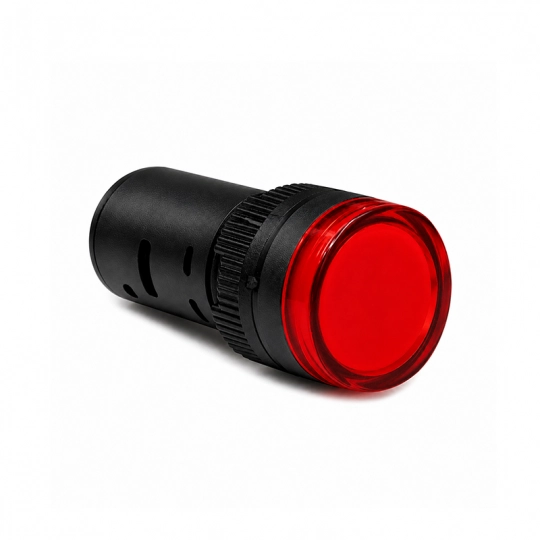 Signalna LED lampica Crvena  fi16 220V ME-AD62-22DS-16D — slika 1