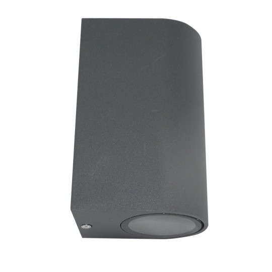 Lampa Zidna bastenska M952010 2xGU10  Boja: Tamno siva  IP44 MITEA — slika 1