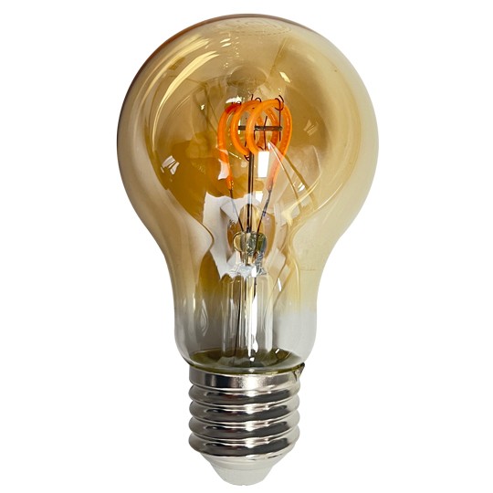 Sijalica LED Filament AMBER A60 4W 2200K E27 230v 180lm Mitea — slika 2