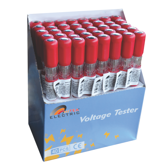 Ispitivač napona-glinerica  M284  100V-500V 185mm  crvena  Mitea — slika 2