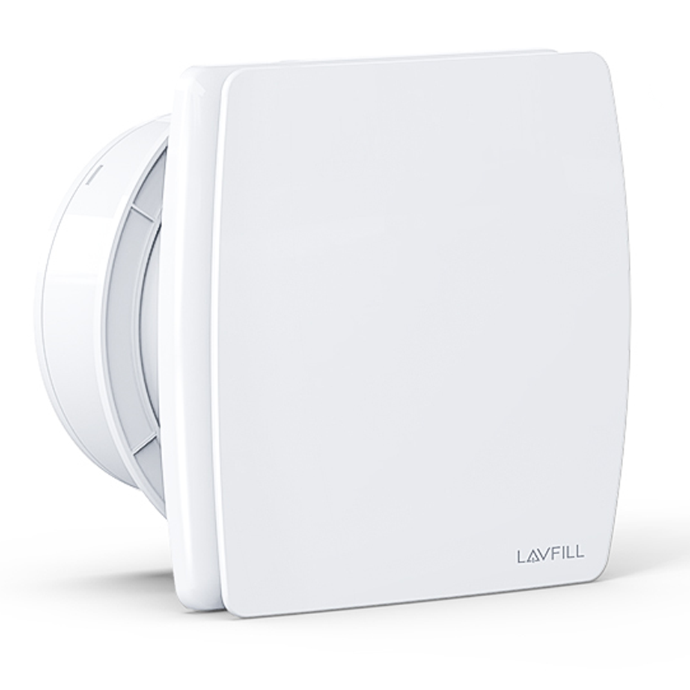 Kupatilski ventilator Ø120 mm 16W sa klapnom bijeli — slika 1
