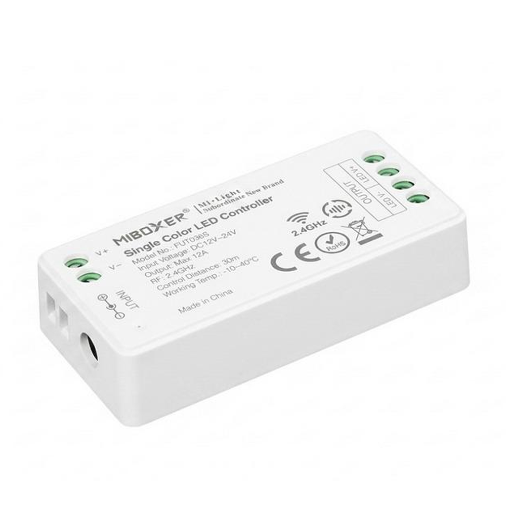 Prijemnik kontroler za LED trake FUT036 4 zone 10A/po kanalu 12-24V — slika 1