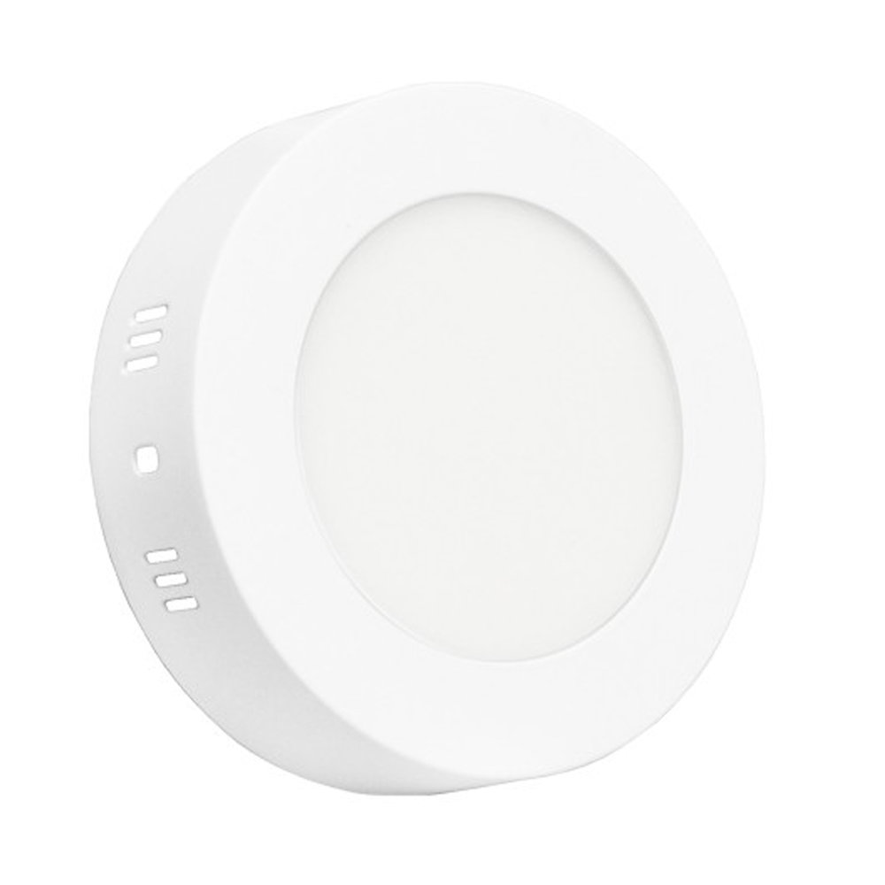 Panel LED nadgradni okrugli 6W 6400K — slika 1