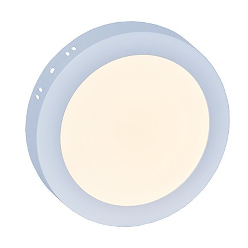 Panel LED nadgradni krug 12W 3000K — slika 1