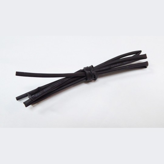 Bužir termoskupljajuci ME-TSB 2/1mm 1m crni Mitea Electric — slika 3