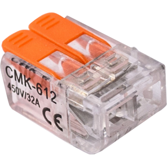 Bezvijčana spojnica stezaljka Vago klema 32A  ME-CMK612  Klik  0,5-2,5mm2 Mitea — slika 1