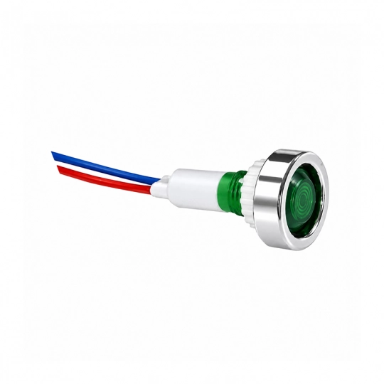 Lampica signalna ME-SIG  ZELENA  sa krajem fi10mm 20cm Mitea — slika 2