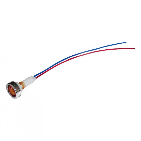 Lampica signalna ME-SIG  ŽUTA  sa krajem fi10mm 20cm Mitea — slika 1