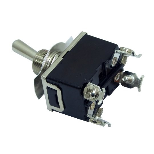Prekidač ugradni crni ME-D1121 10A ON-OFF  Mitea — slika 1