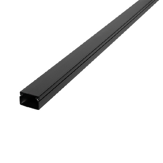 Kanalica samoljepljiva PVC ME-16x16mm 2m crna — slika 1