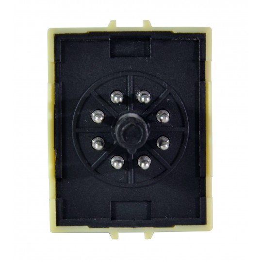 Tajmer ME-FULI 0-5 sec.  ST3PC 220V AC  Varijacija raspona tajmera: 0.5s/5s/30s/3m Mitea Electric — slika 3