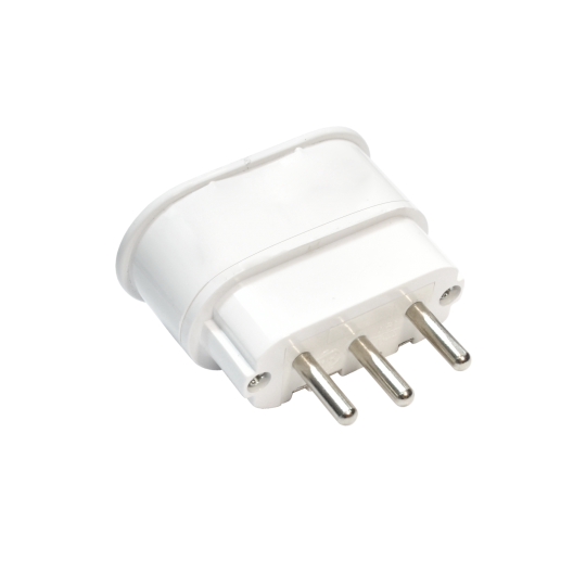 Trofazni utikač ravni PM-37 16A/440V bijeli Mitea Electric — slika 1