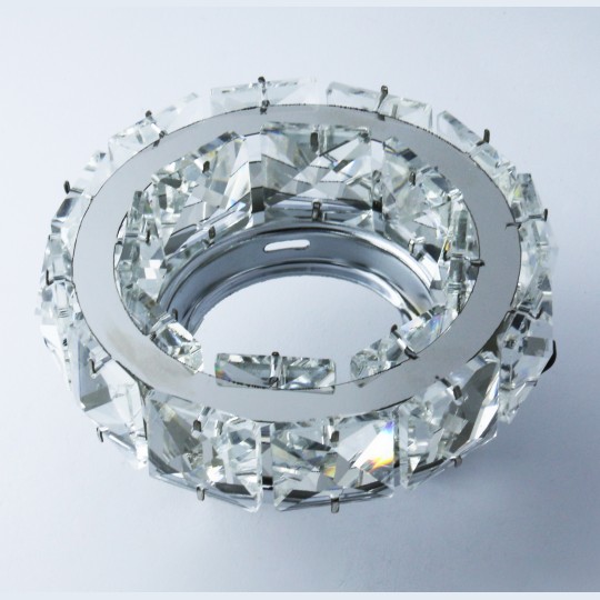 Spot Ugradni M206062  hrom+transparentni nizovi okrugla Mitea Lighting — slika 2