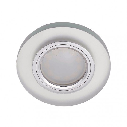 Spot ugradni M206076  ugradna mat okrugla STAKLO  dim.za otvor fi65mm — slika 1