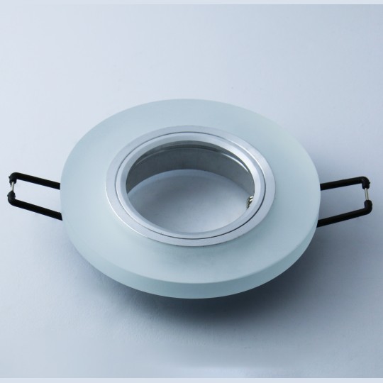 Spot ugradni M206076  ugradna mat okrugla STAKLO  dim.za otvor fi65mm — slika 2
