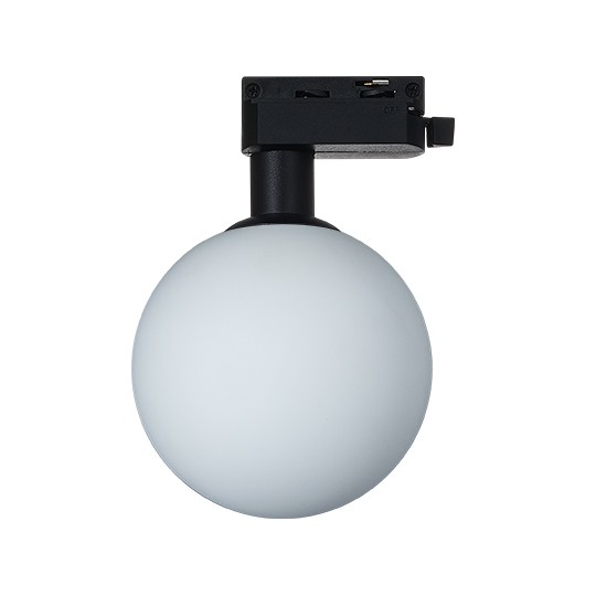 Šinska lampa kugla M205011-B crna+bijelo staklo G9 LED 3W 4000K — slika 1