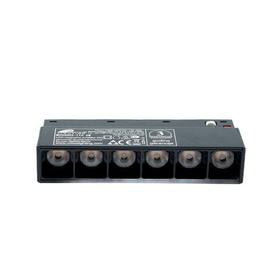 Svjetiljka magnetna linearna M204002-110 4000K 6W 48V LED magnetna linearna svetiljka 24° 110x22x45mm — slika 1