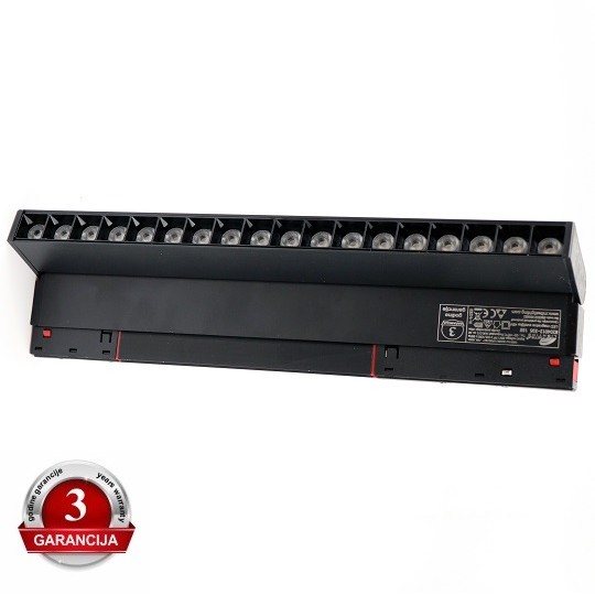 Svjetiljka magnetna zglobna linearna M204014-335  3000K 18W 48V LED 24°  335x22x10 — slika 1